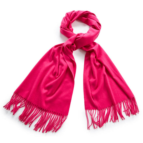 Verde Γυναικείο Κασκόλ 06-0967 Φούξια