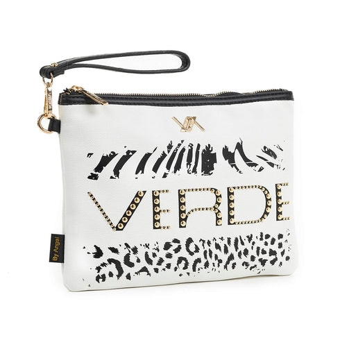 Verde Γυναικεία Τσάντα Χειρός 16-6959 Λευκό