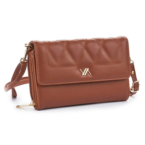 Verde Γυναικείo Πορτοφόλι 18-1266 Καφέ