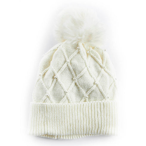 Verde Γυναικείος Σκούφος 12-0318 Λευκό