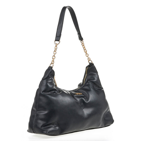 Verde Γυναικεία Τσάντα Ώμου 16-6997 Μαύρο