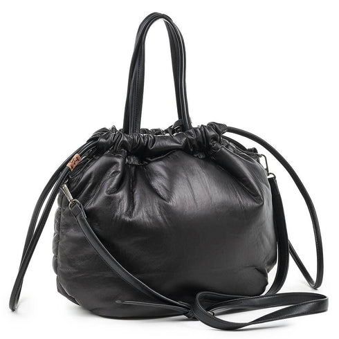 Verde Γυναικεία Τσάντα Χειρός - Χιαστί 16-6655 Μαύρο