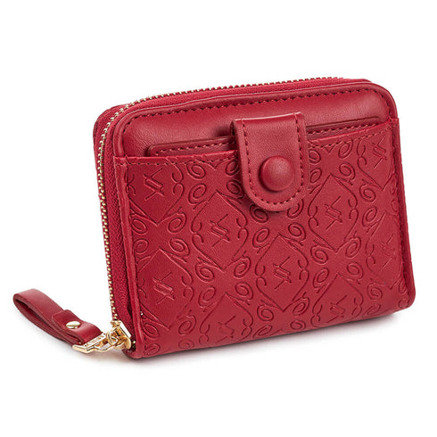 Verde Γυναικείο Πορτοφόλι 18-1230 Κόκκινο