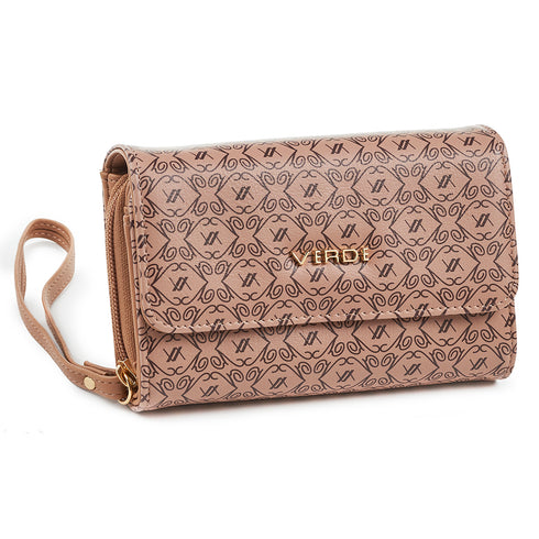 Verde Γυναικείο Πορτοφόλι 18-1249 Κάμελ