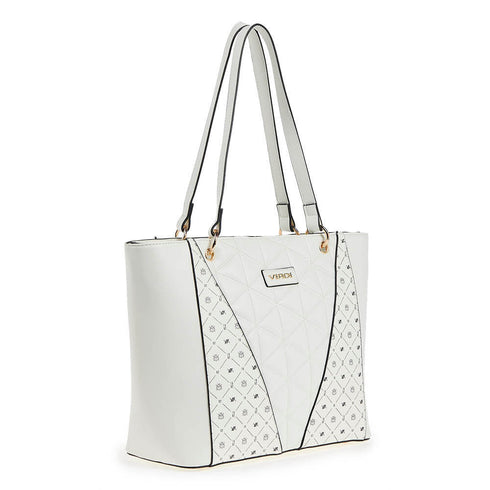 Verde Γυναικεία Τσάντα Ώμου 16-6726 Λευκό