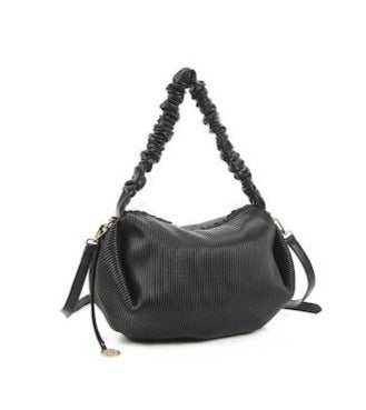 Verde Γυναικεία Τσάντα Ώμου - Χιαστί 16-6164 Μαύρο