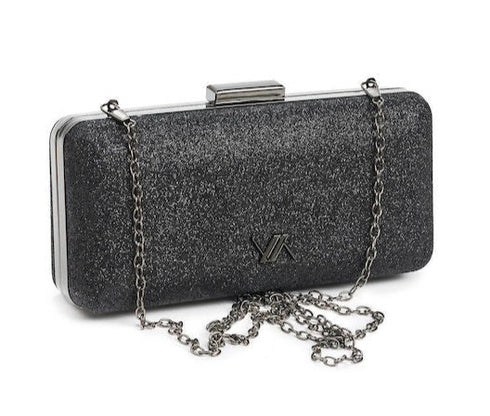 Verde Γυναικείο Τσαντάκι Βραδινό 01-1511 Μαύρο