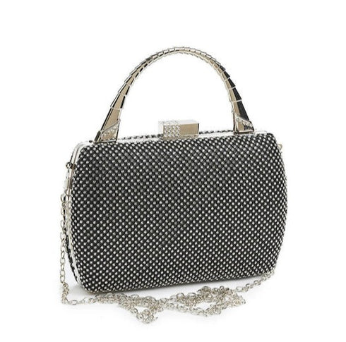 Verde Γυναικείο Τσαντάκι Βραδινό 01-1513 Μαύρο