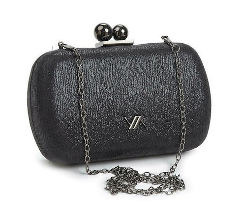 Verde Γυναικείο Τσαντάκι Βραδινό 01-1509 Μαύρο