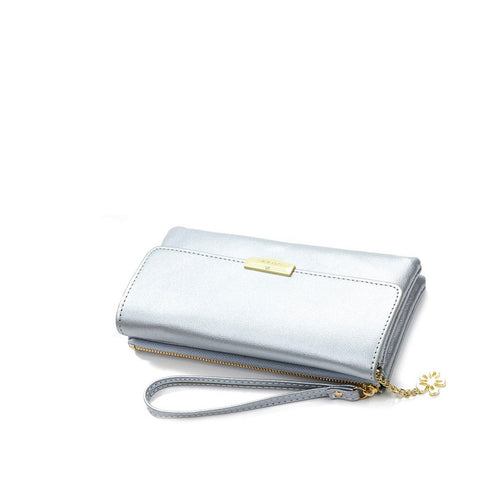 Verde Γυναικείο Πορτοφόλι 18-1217 Ασημί