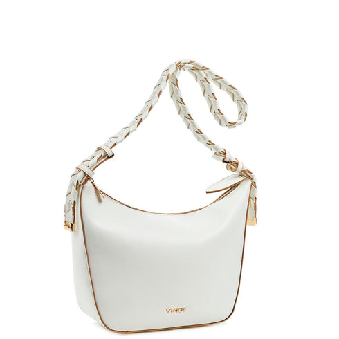 Verde Γυναικεία Τσάντα Ώμου 16-6396 Λευκό