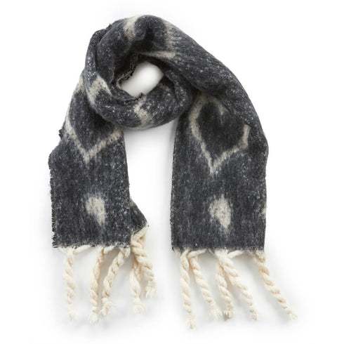 Verde Γυναικείο Κασκόλ 06-1112 Μαύρο