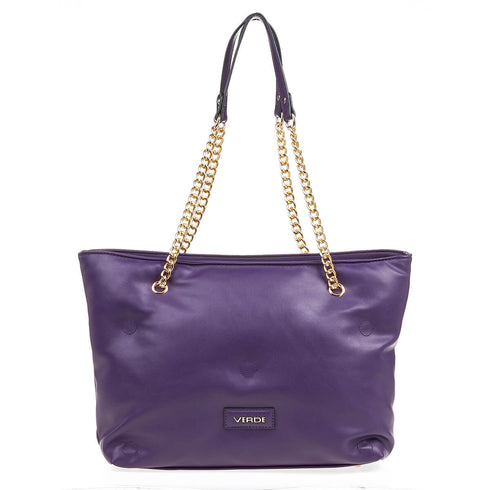 Verde Γυναικεία Τσάντα Ώμου 16-6996 Μωβ