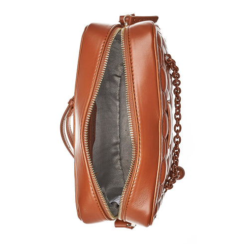 Verde Γυναικεία Τσάντα Ώμου  16-7053 Κάμελ