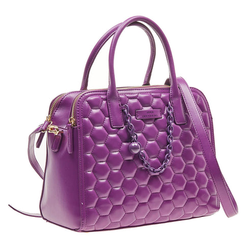 Verde Γυναικεία Τσάντα Χειρός-Ώμου 16-7051 Μωβ