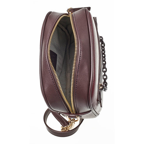 Verde Γυναικεία Τσάντα Χιαστί 16-7056 Μπορντώ