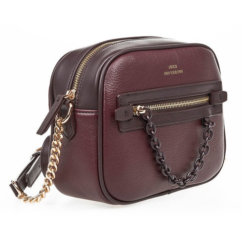 Verde Γυναικεία Τσάντα Χιαστί 16-7056 Μπορντώ